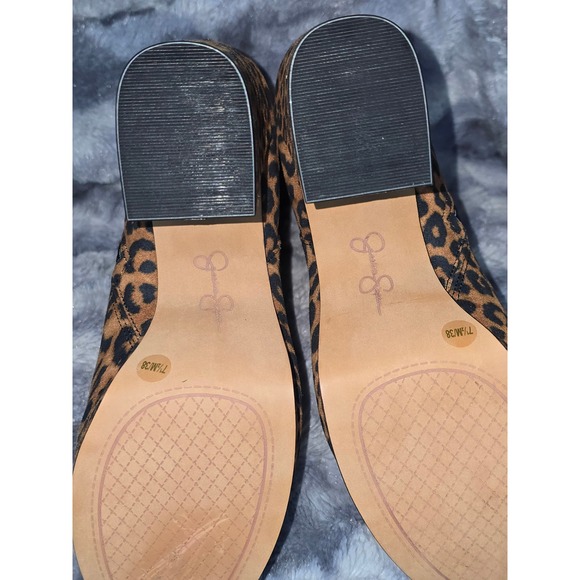 NWB Jessica Simpson‎ Rexura Leopard Print Platform Ankle Boots Womens 7.5 - Picture 7 of 8